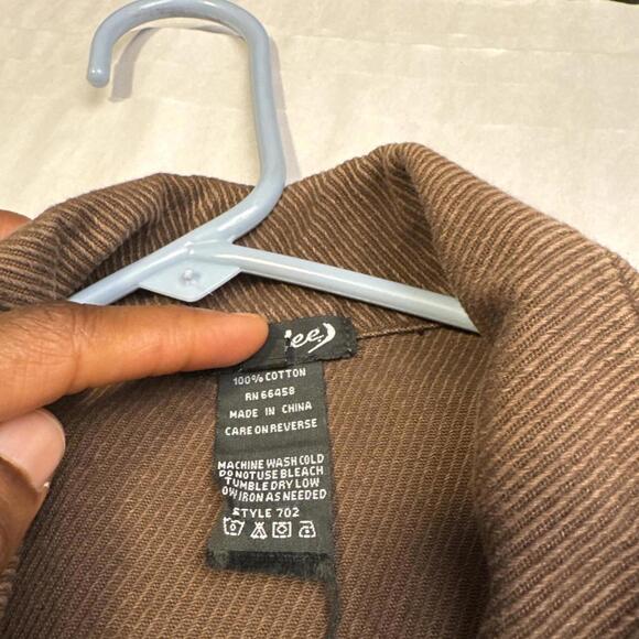 Vintage 90s/Y2K Mandee Cropped Corduroy Blazer jacket size M - Picture 6 of 6